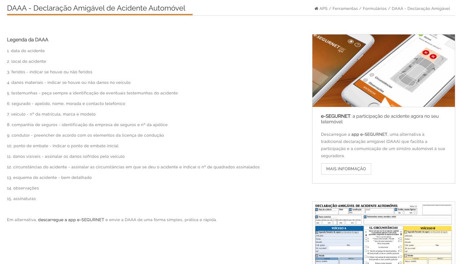 APS Associação Portuguesa de Seguros